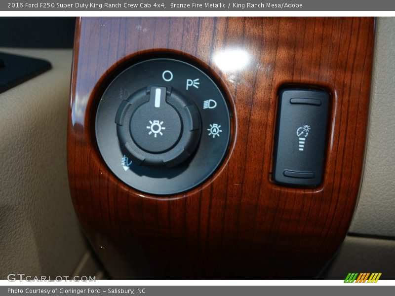 Bronze Fire Metallic / King Ranch Mesa/Adobe 2016 Ford F250 Super Duty King Ranch Crew Cab 4x4