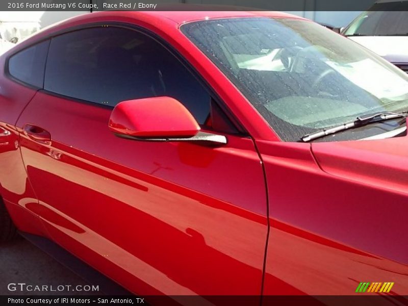 Race Red / Ebony 2016 Ford Mustang V6 Coupe