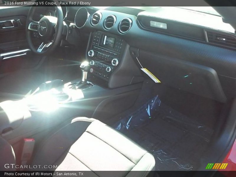 Race Red / Ebony 2016 Ford Mustang V6 Coupe