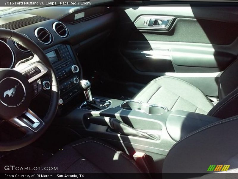 Race Red / Ebony 2016 Ford Mustang V6 Coupe