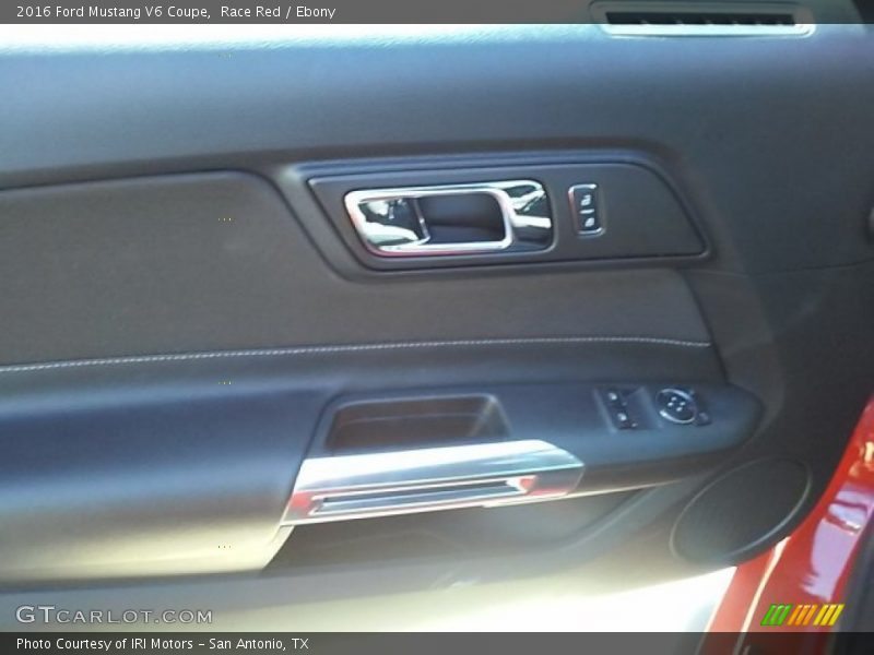 Race Red / Ebony 2016 Ford Mustang V6 Coupe