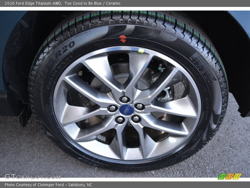  2016 Edge Titanium AWD Wheel