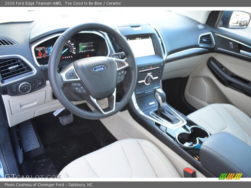Ceramic Interior - 2016 Edge Titanium AWD 