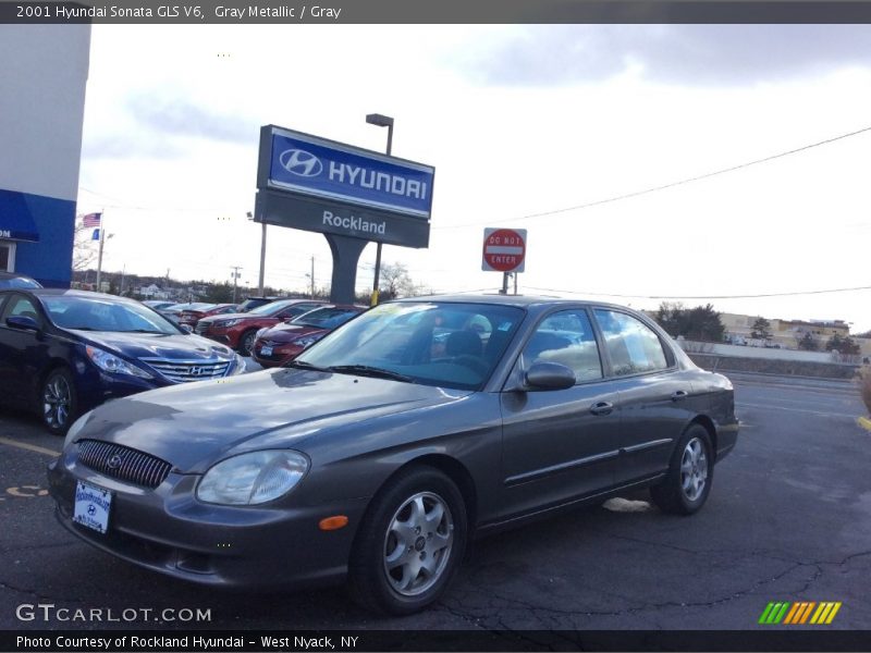 Gray Metallic / Gray 2001 Hyundai Sonata GLS V6