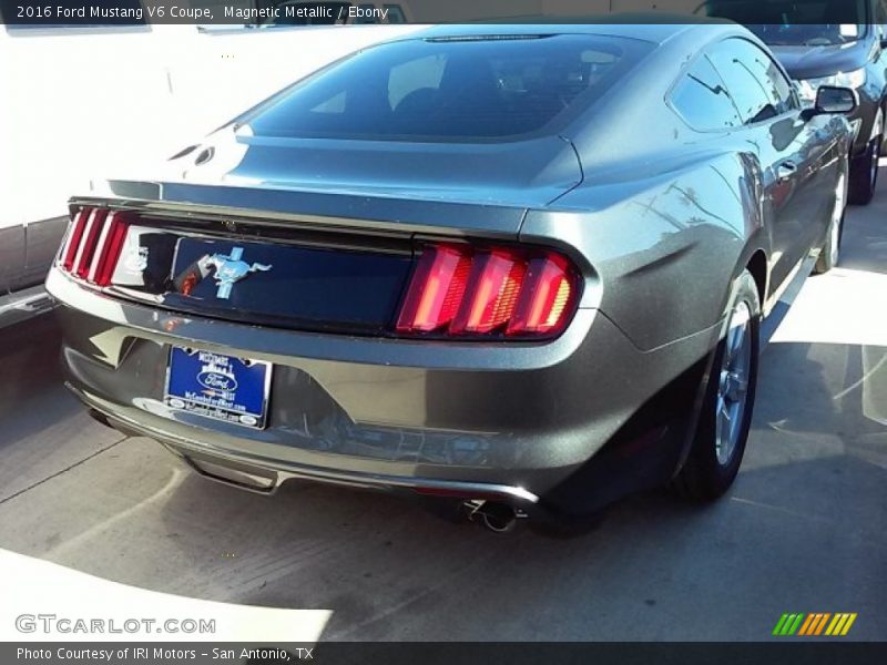 Magnetic Metallic / Ebony 2016 Ford Mustang V6 Coupe