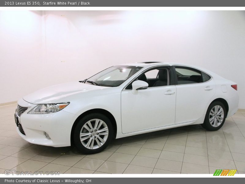 Starfire White Pearl / Black 2013 Lexus ES 350