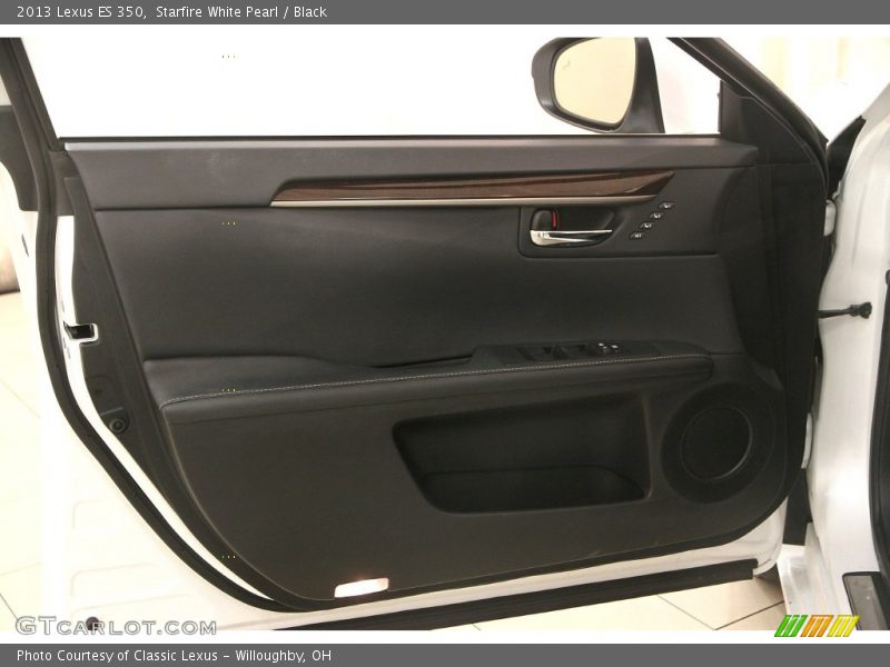 Starfire White Pearl / Black 2013 Lexus ES 350