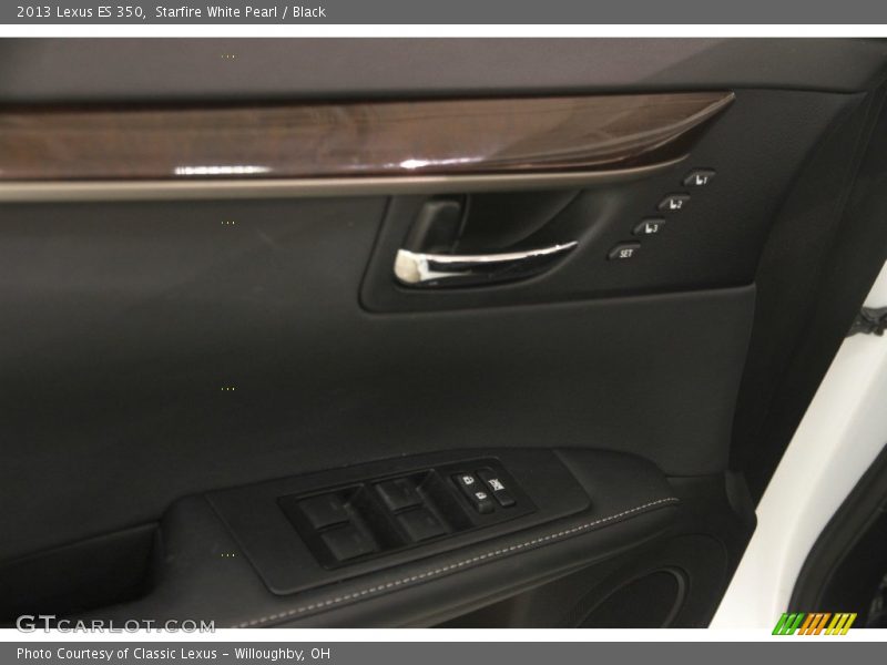 Starfire White Pearl / Black 2013 Lexus ES 350
