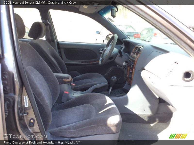 Gray Metallic / Gray 2001 Hyundai Sonata GLS V6