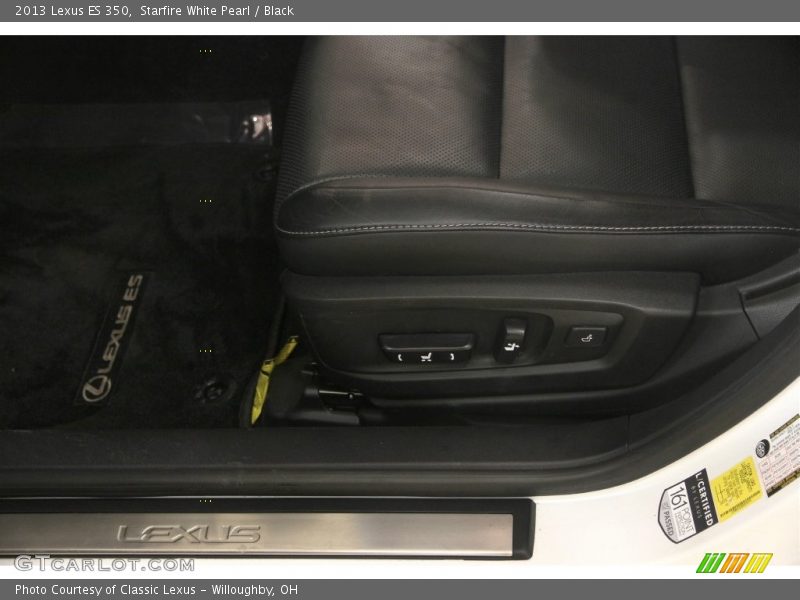 Starfire White Pearl / Black 2013 Lexus ES 350