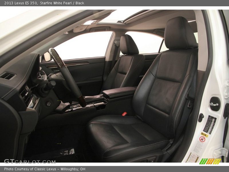 Starfire White Pearl / Black 2013 Lexus ES 350