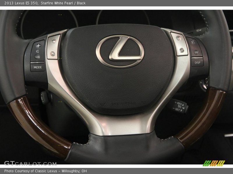 Starfire White Pearl / Black 2013 Lexus ES 350