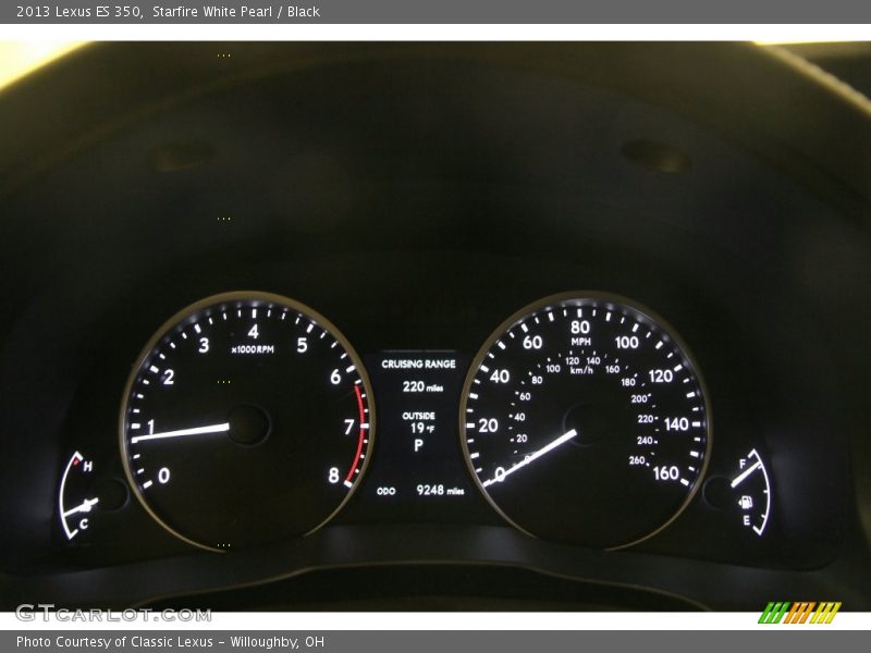 Starfire White Pearl / Black 2013 Lexus ES 350