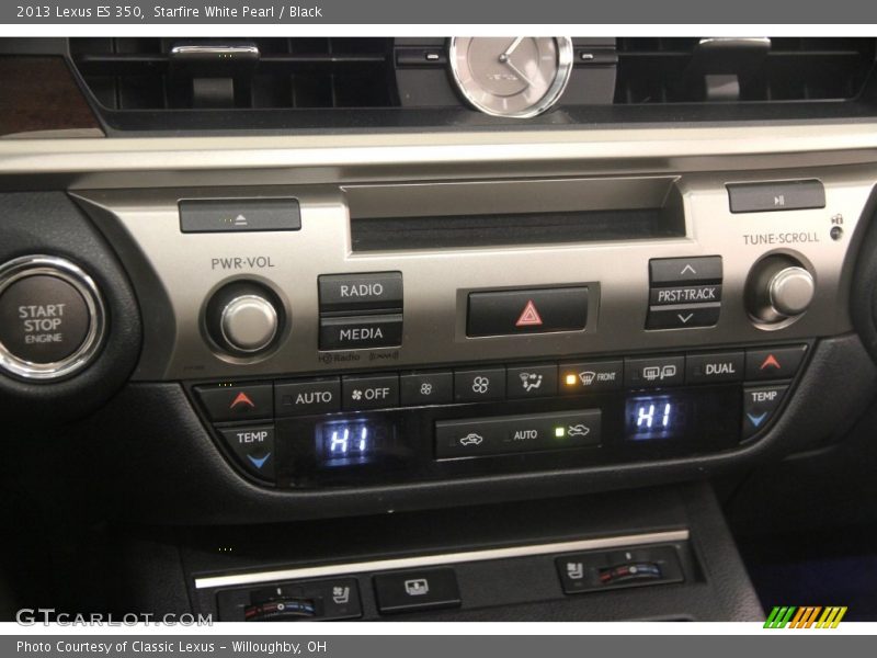 Starfire White Pearl / Black 2013 Lexus ES 350