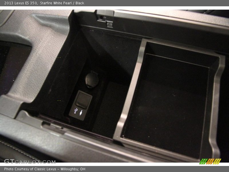 Starfire White Pearl / Black 2013 Lexus ES 350