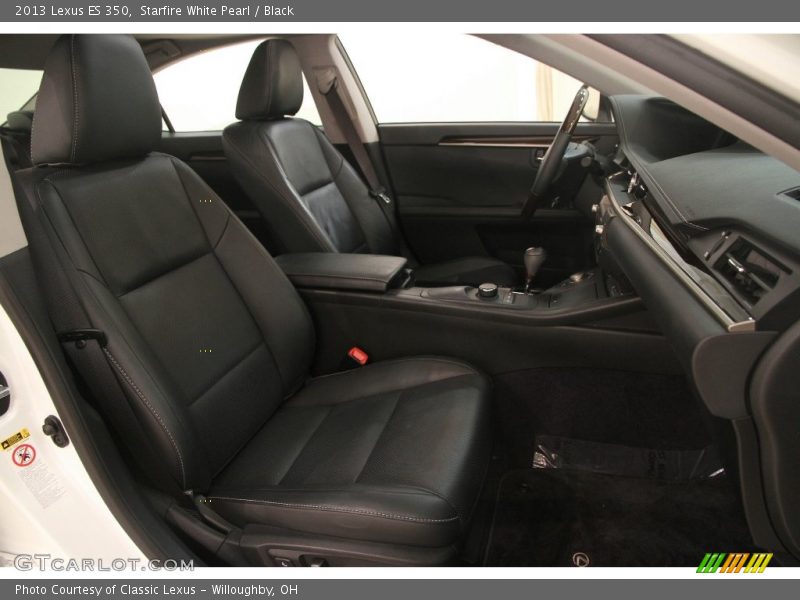 Starfire White Pearl / Black 2013 Lexus ES 350