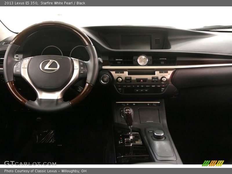 Starfire White Pearl / Black 2013 Lexus ES 350