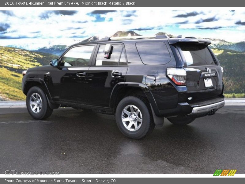  2016 4Runner Trail Premium 4x4 Midnight Black Metallic