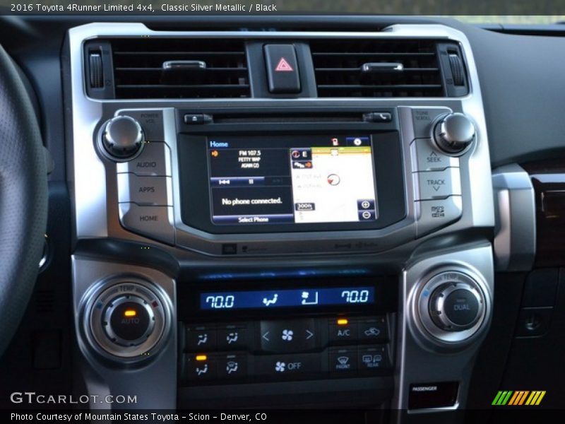 Classic Silver Metallic / Black 2016 Toyota 4Runner Limited 4x4