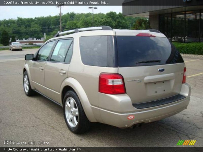 Pueblo Gold Metallic / Pebble Beige 2006 Ford Freestyle Limited AWD