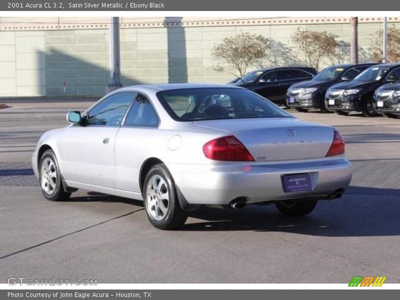 Satin Silver Metallic / Ebony Black 2001 Acura CL 3.2