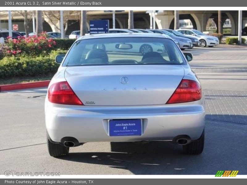 Satin Silver Metallic / Ebony Black 2001 Acura CL 3.2