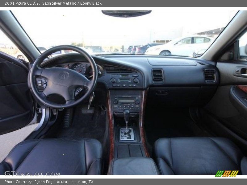 Satin Silver Metallic / Ebony Black 2001 Acura CL 3.2