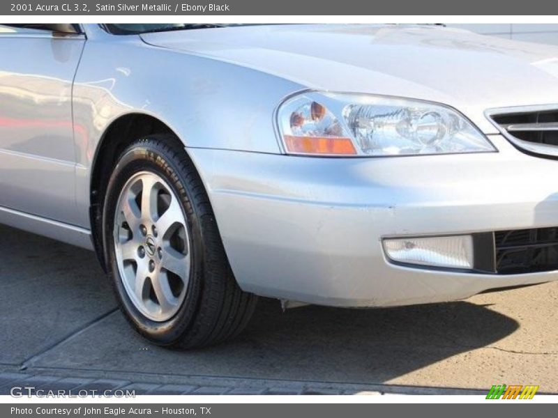 Satin Silver Metallic / Ebony Black 2001 Acura CL 3.2
