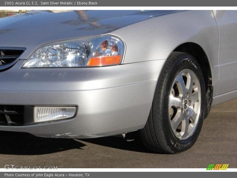 Satin Silver Metallic / Ebony Black 2001 Acura CL 3.2
