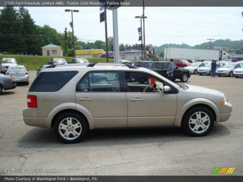Pueblo Gold Metallic / Pebble Beige 2006 Ford Freestyle Limited AWD