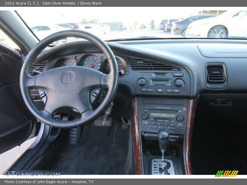 Satin Silver Metallic / Ebony Black 2001 Acura CL 3.2