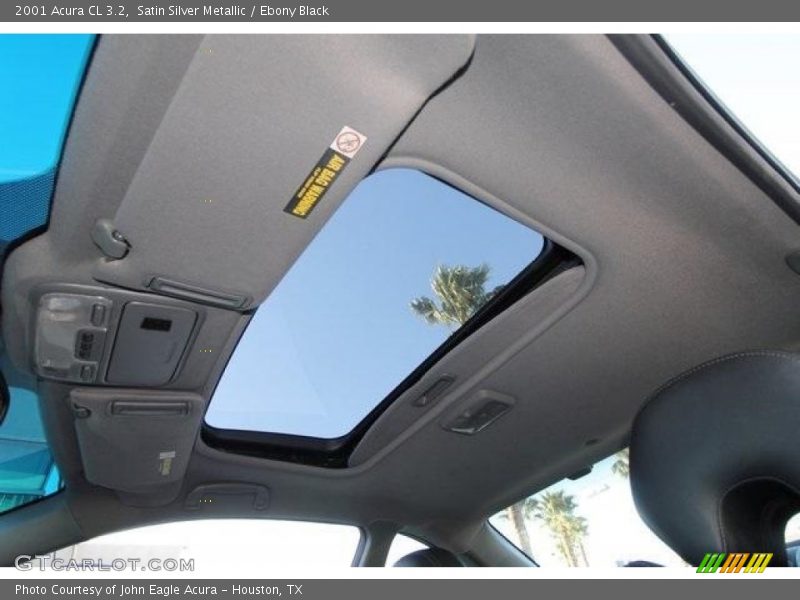Satin Silver Metallic / Ebony Black 2001 Acura CL 3.2
