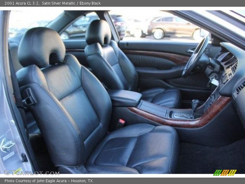Satin Silver Metallic / Ebony Black 2001 Acura CL 3.2
