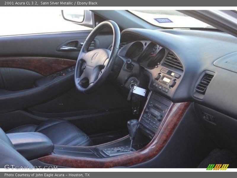 Satin Silver Metallic / Ebony Black 2001 Acura CL 3.2