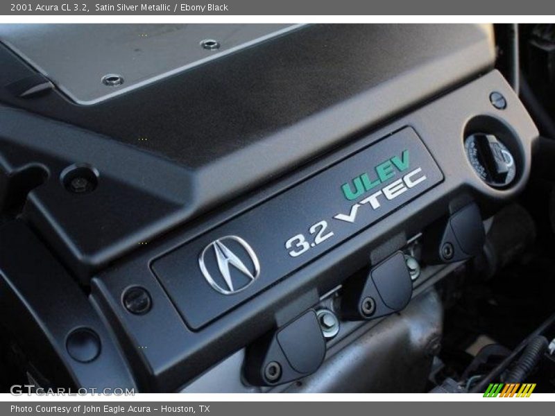 Satin Silver Metallic / Ebony Black 2001 Acura CL 3.2