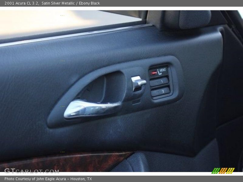 Satin Silver Metallic / Ebony Black 2001 Acura CL 3.2