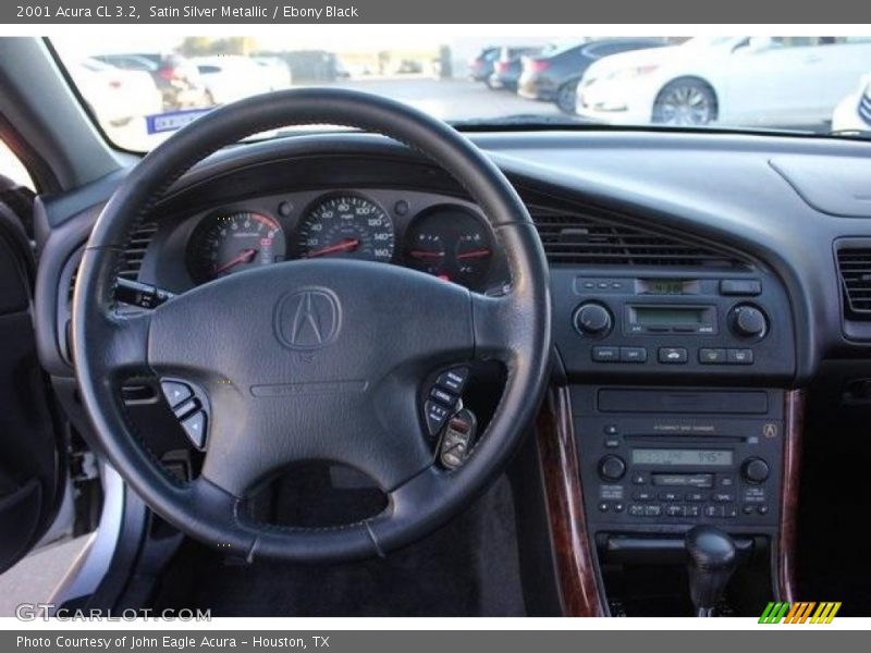 Satin Silver Metallic / Ebony Black 2001 Acura CL 3.2