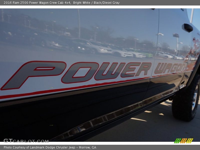 Bright White / Black/Diesel Gray 2016 Ram 2500 Power Wagon Crew Cab 4x4