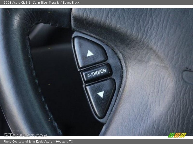 Satin Silver Metallic / Ebony Black 2001 Acura CL 3.2