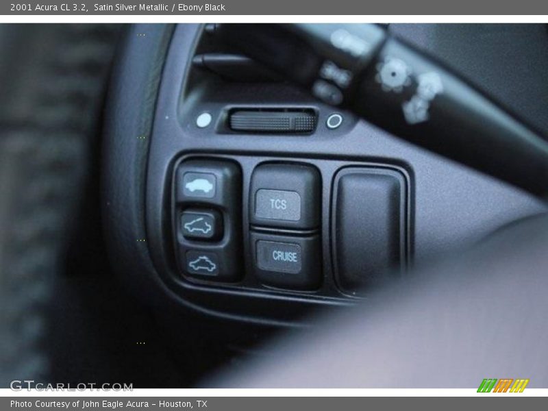 Satin Silver Metallic / Ebony Black 2001 Acura CL 3.2