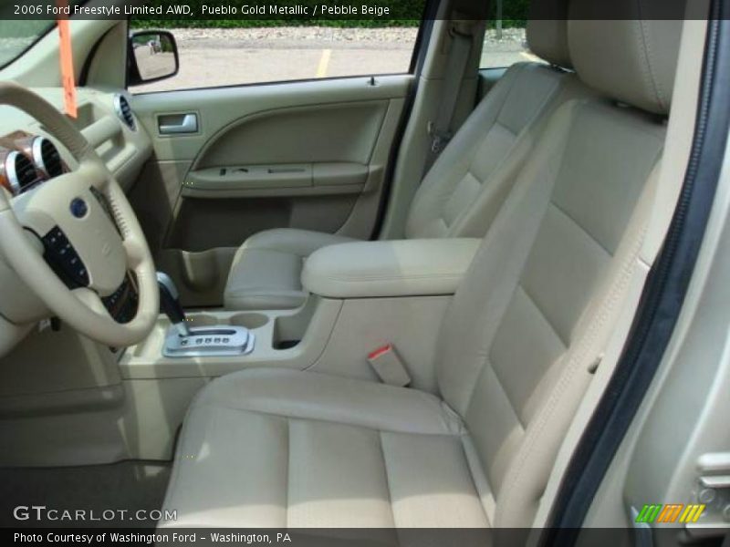 Pueblo Gold Metallic / Pebble Beige 2006 Ford Freestyle Limited AWD