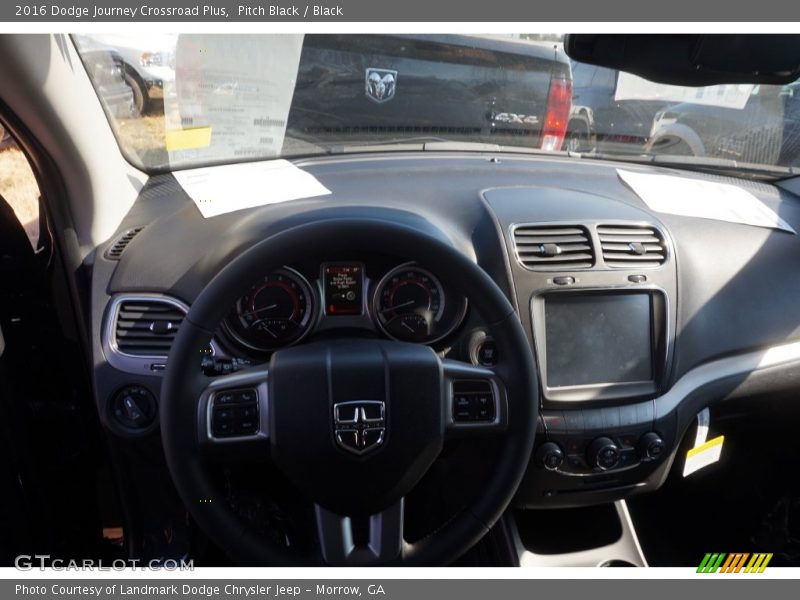 Pitch Black / Black 2016 Dodge Journey Crossroad Plus