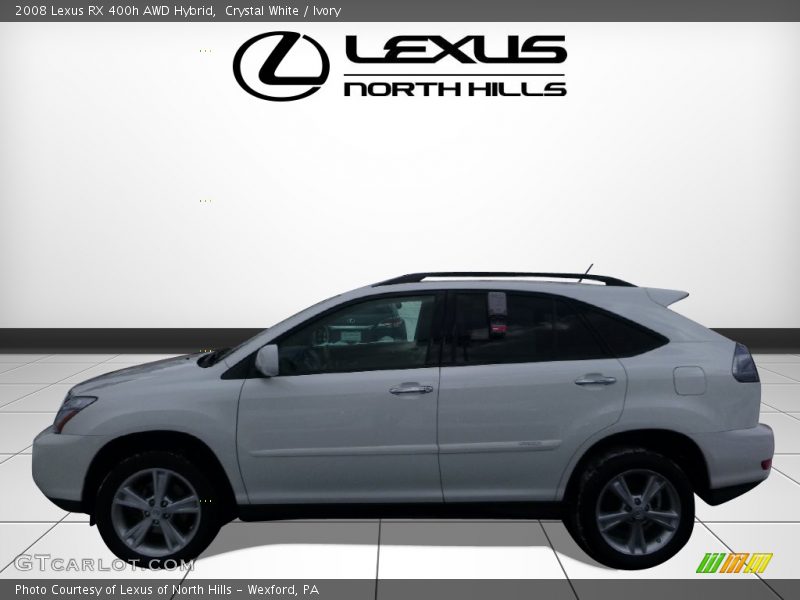 Crystal White / Ivory 2008 Lexus RX 400h AWD Hybrid