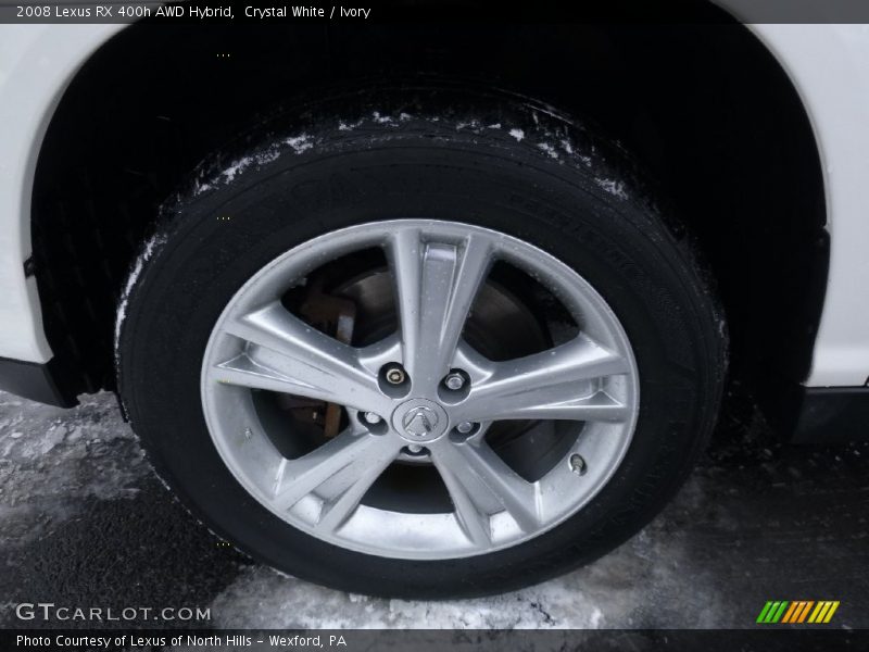 Crystal White / Ivory 2008 Lexus RX 400h AWD Hybrid