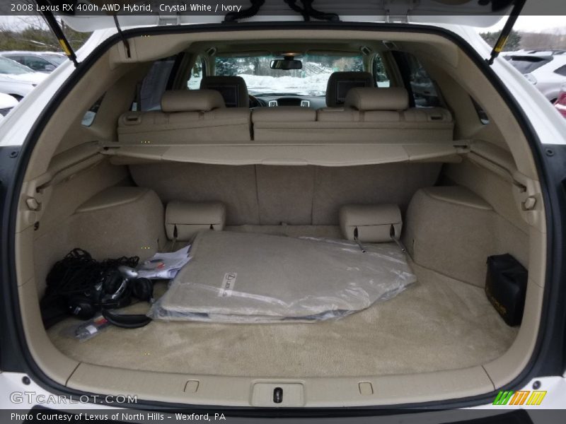 Crystal White / Ivory 2008 Lexus RX 400h AWD Hybrid