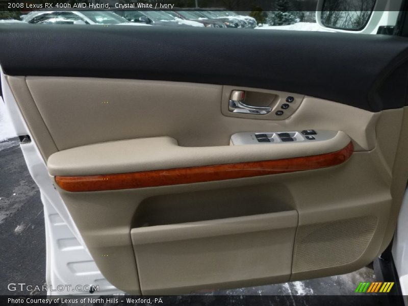 Crystal White / Ivory 2008 Lexus RX 400h AWD Hybrid