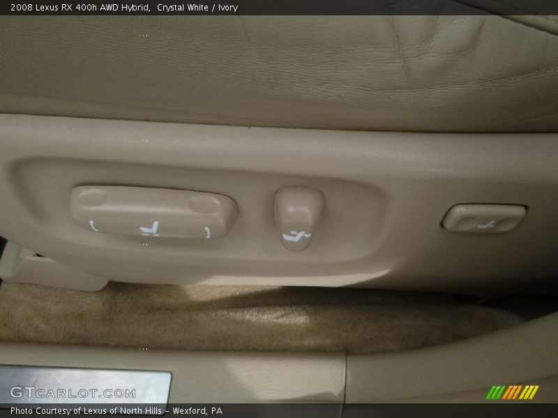 Crystal White / Ivory 2008 Lexus RX 400h AWD Hybrid