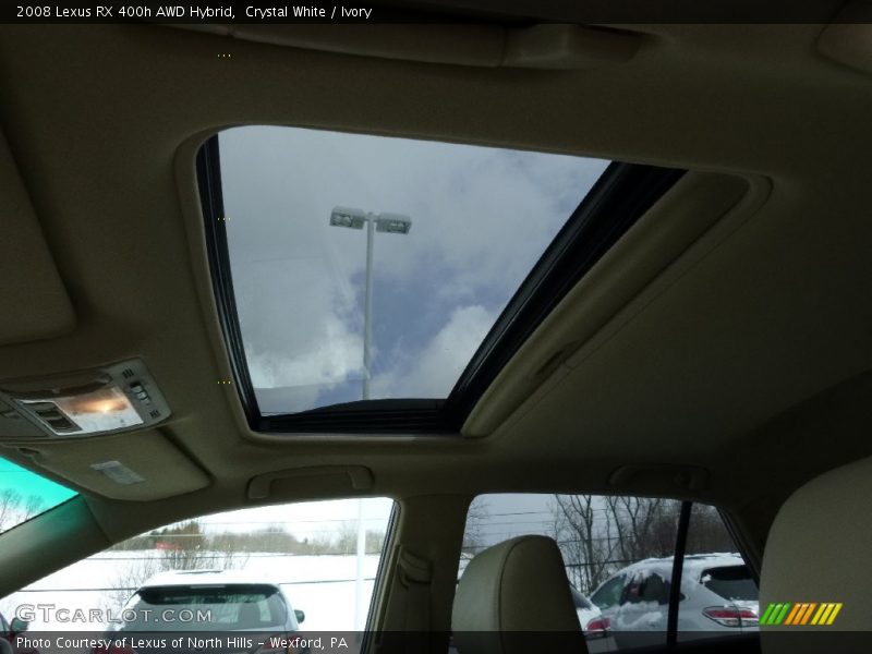 Crystal White / Ivory 2008 Lexus RX 400h AWD Hybrid