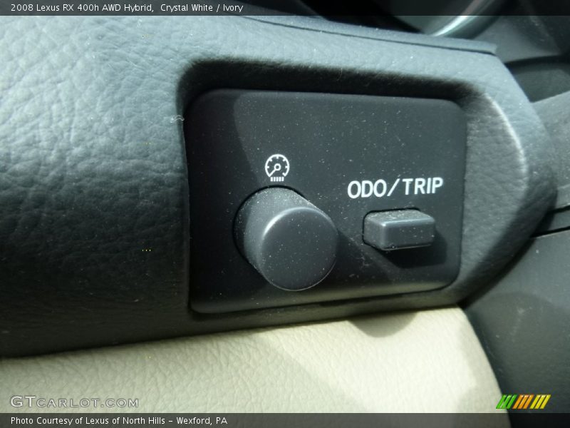 Crystal White / Ivory 2008 Lexus RX 400h AWD Hybrid