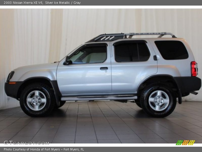 Silver Ice Metallic / Gray 2003 Nissan Xterra XE V6